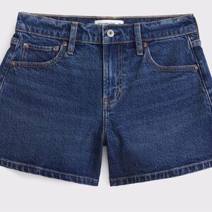 Abercrombie and fitch mid rise a-line shorts 31